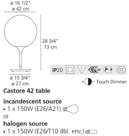 Castore Table Lamp