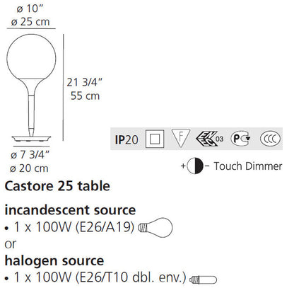 Castore Table Lamp