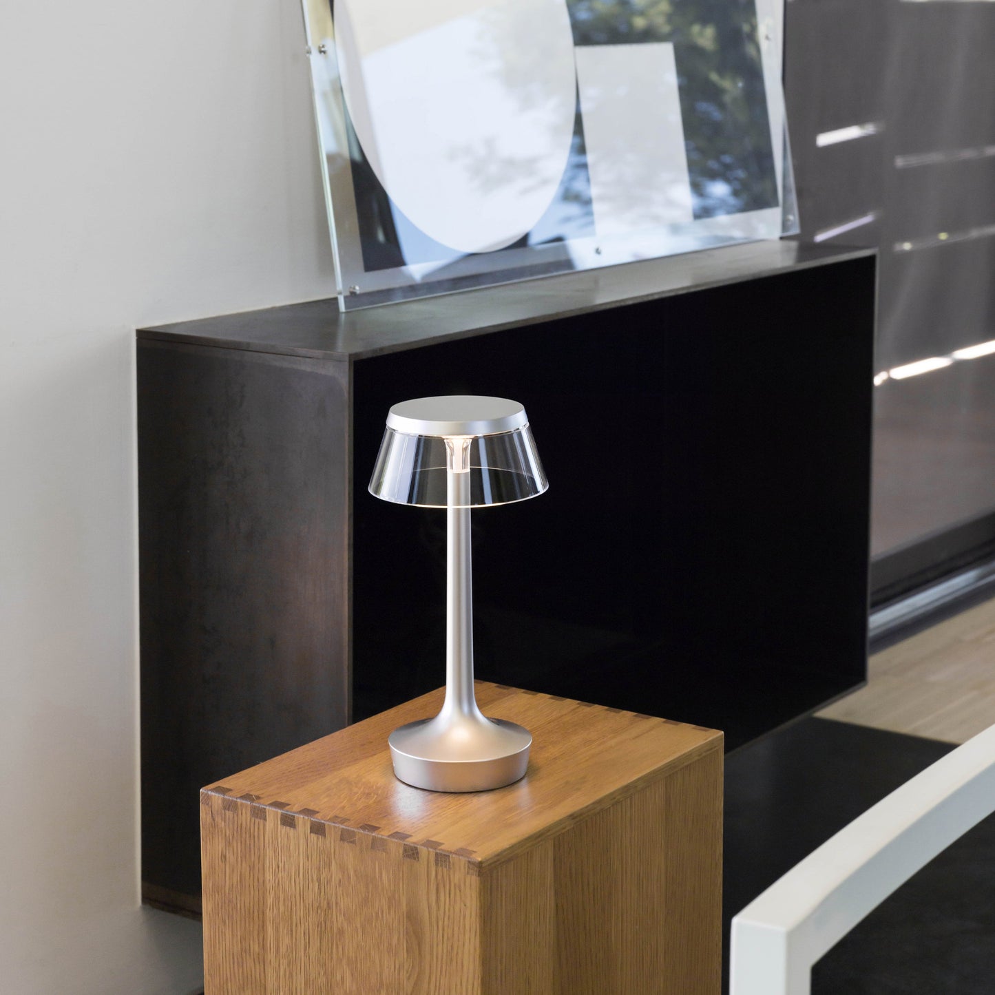 Bon Jour Unplugged Table Lamp