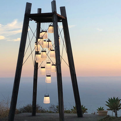 Bump Solar Outdoor Lantern